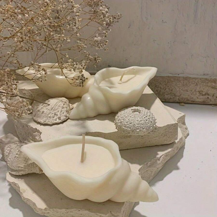 Seashell Candle