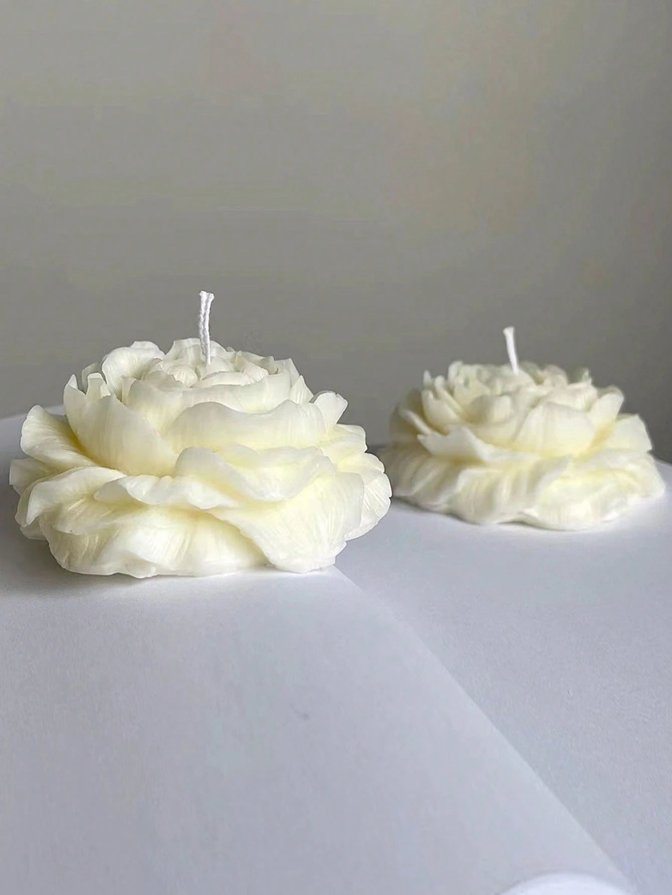 Small Peony Candle