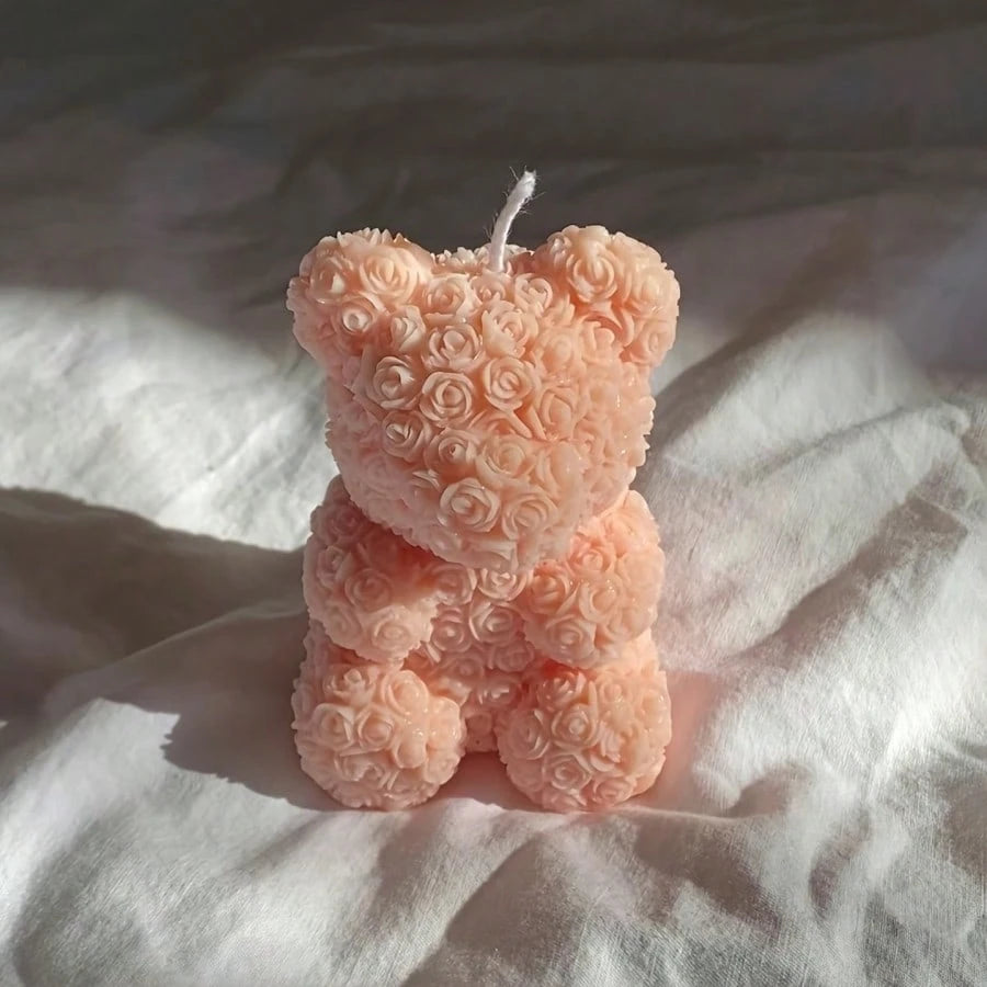 Small Teddy Candle