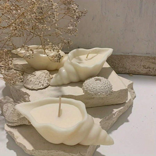 Seashell Candle