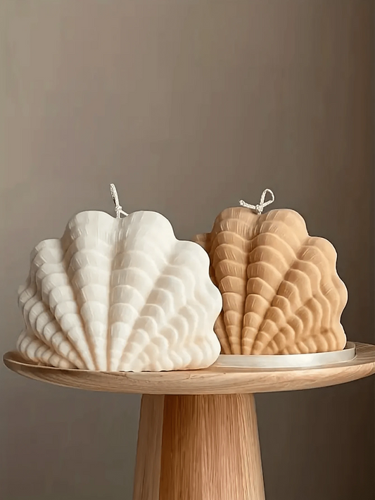 Patterned Shell Candle