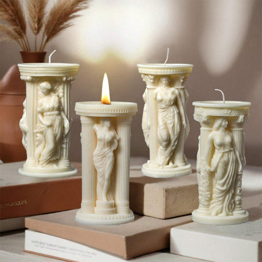 Athena Goddess Candle