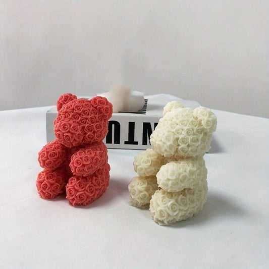 Small Teddy Candle